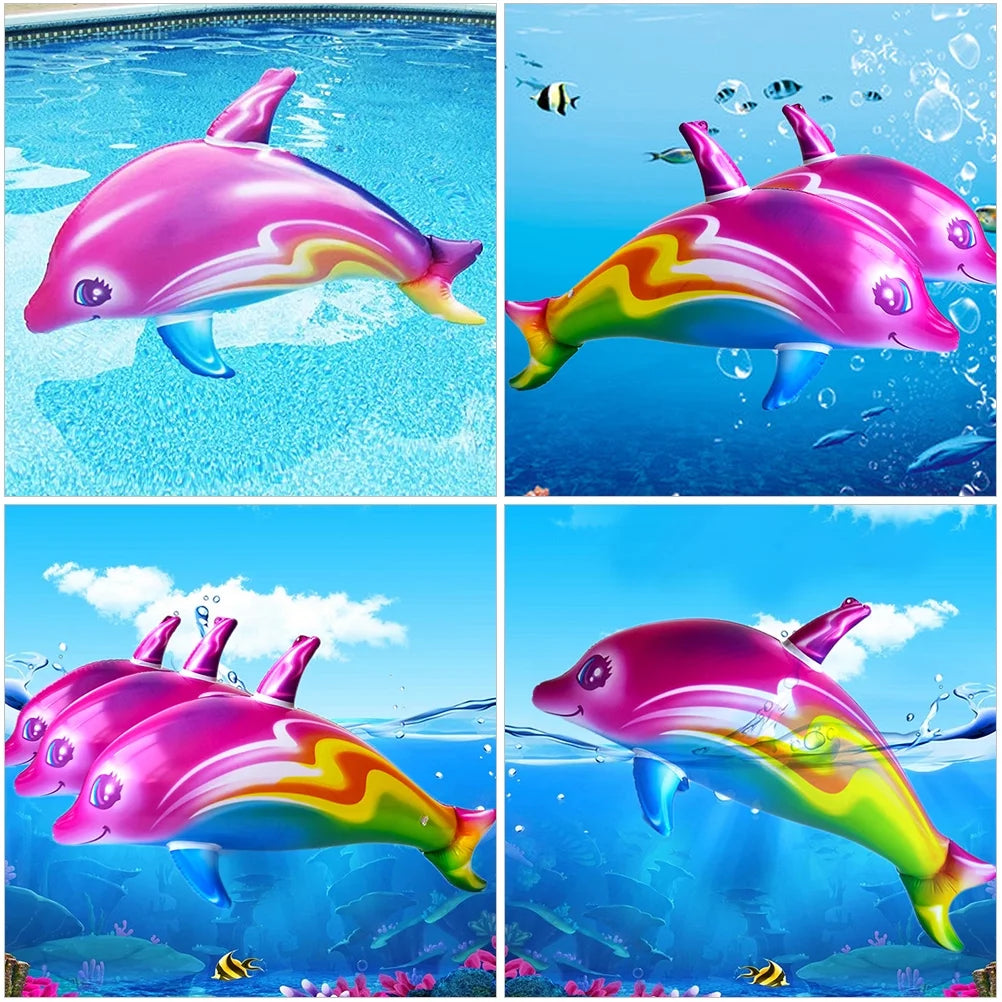 2pcs Inflatable Dolphin Toys T60824