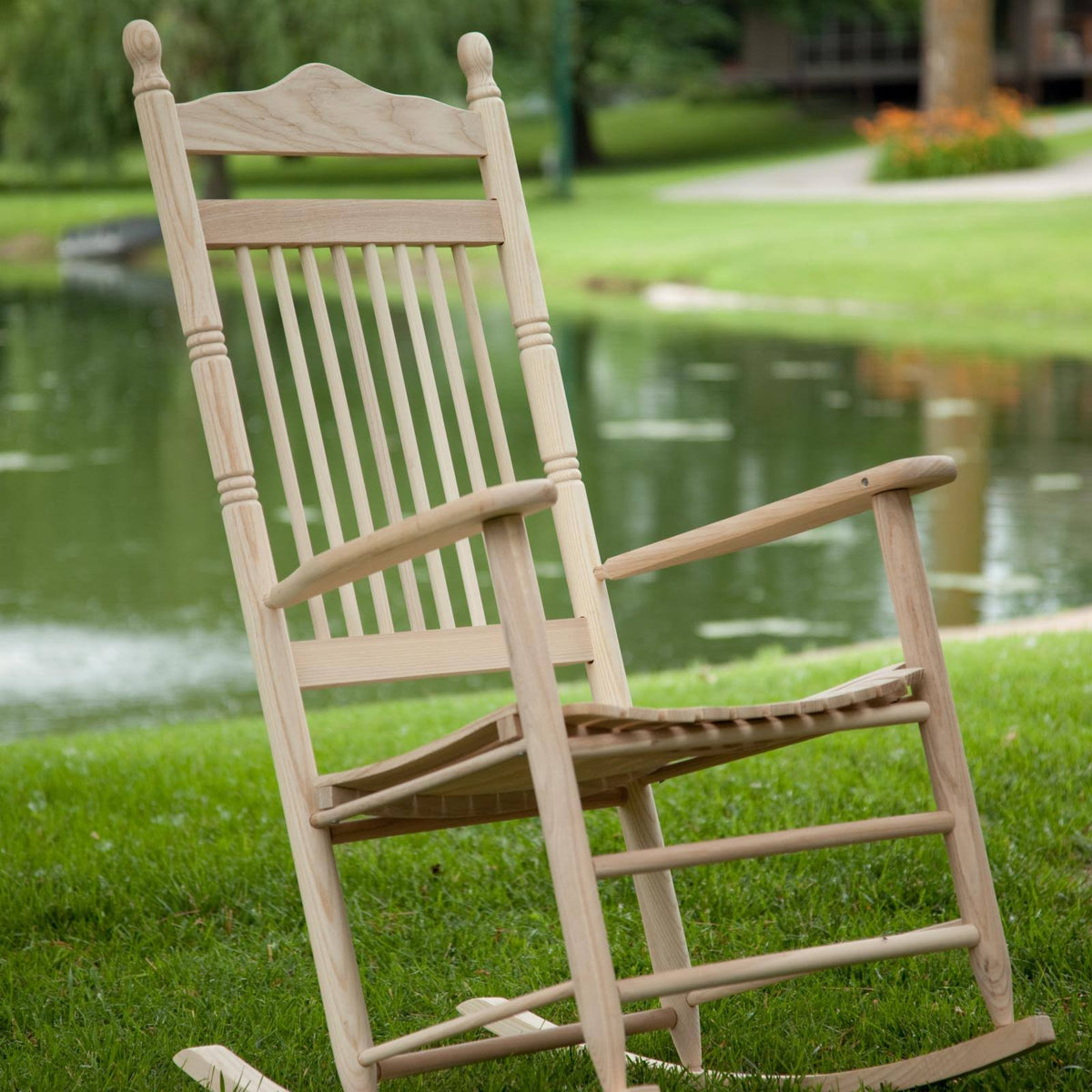 Red Wood Rocking Chair N171216