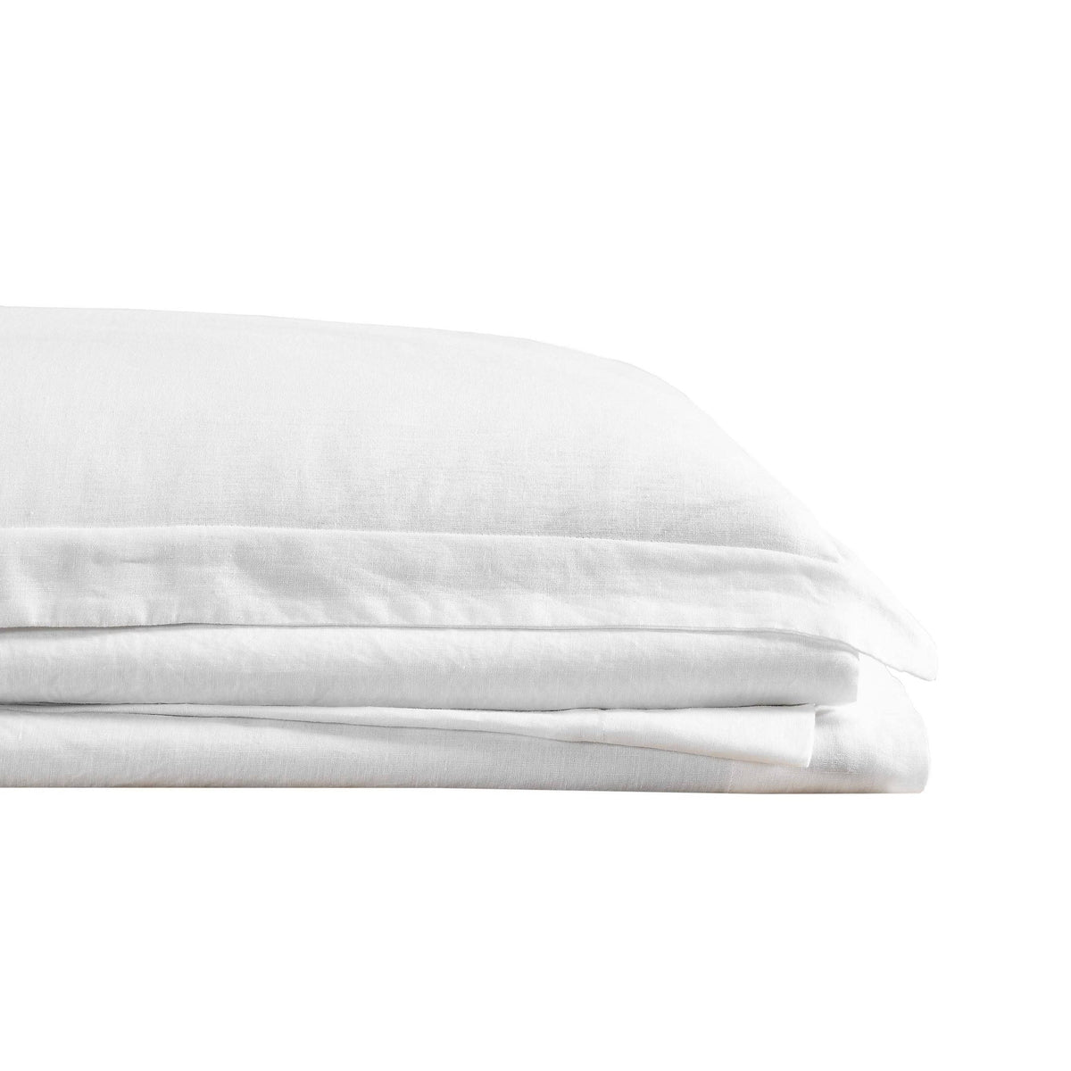 Blush Flax Linen California King Sheet Set Q678318