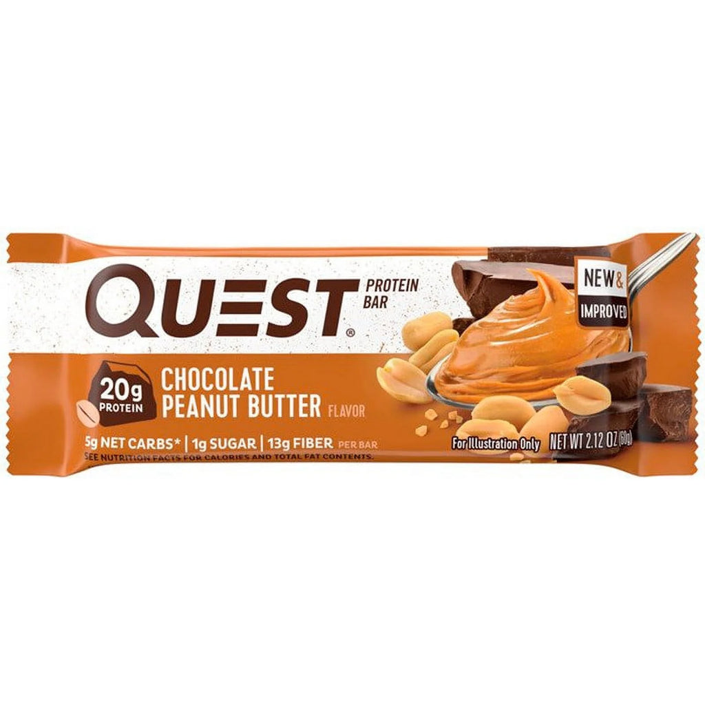 Chocolate Peanut Butter Protein Bar 2.12 oz 12 Bars V4501