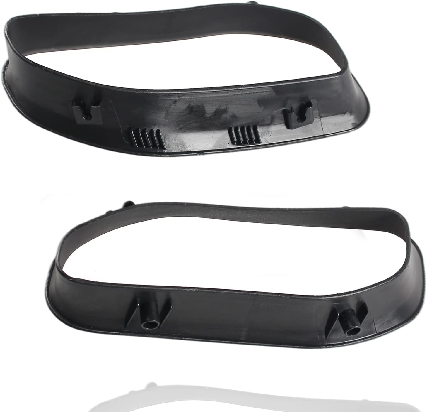 Front Car Tow Hooks Left & Right for Dodge Ram 1500 2019-2021 (Black) U7682