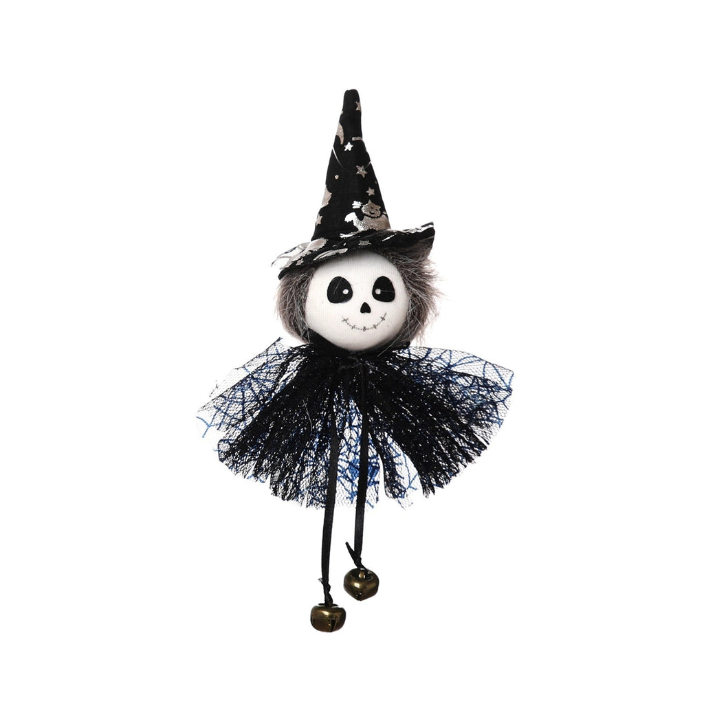 Pumpkin Witch Doll Halloween Cat Toy P166