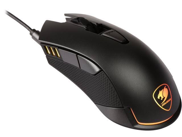 Wired USB Optical Gaming Mouse 12000 dpi Black N333557
