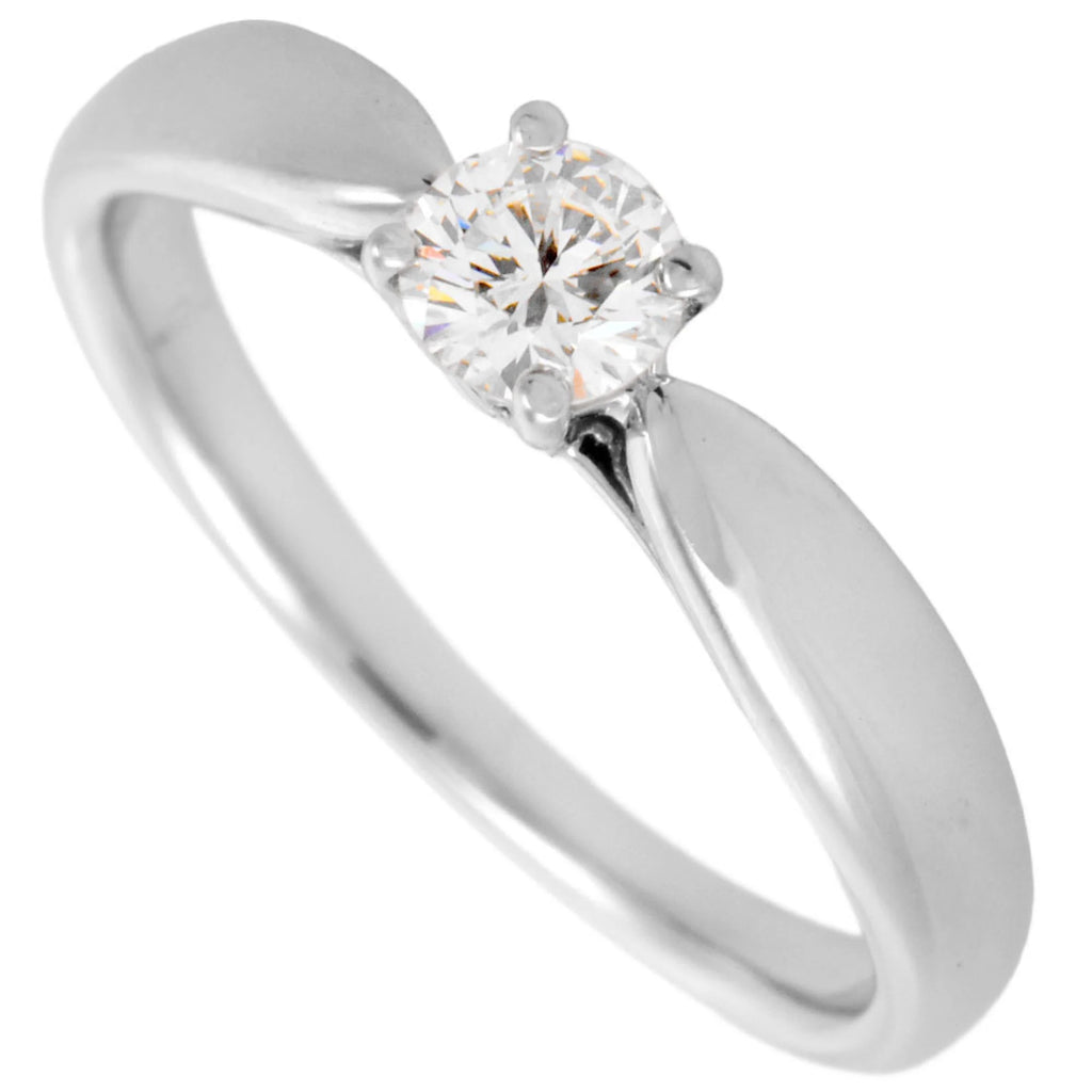 Solitaire Diamond Ring Pt950 K78790