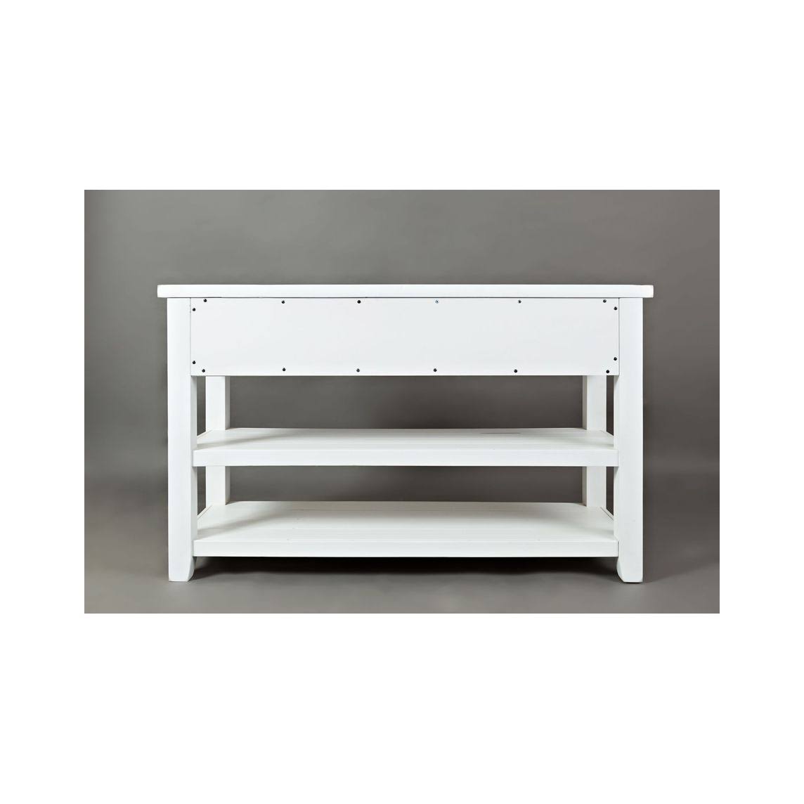 Weathered White Sofa Table N7284