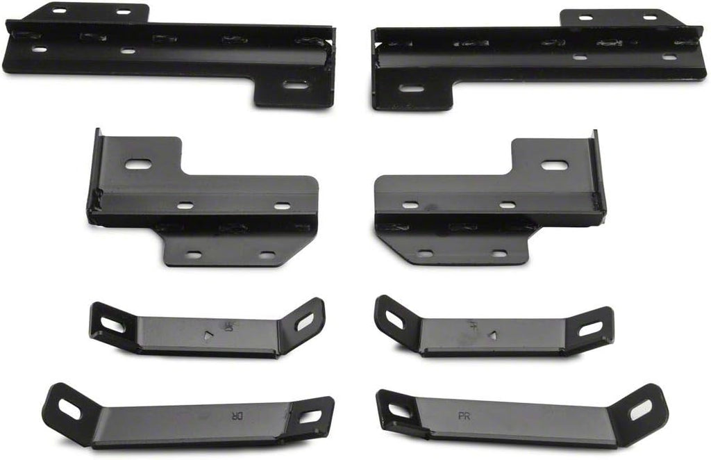 Black 3-Inch Side Step Bars P744