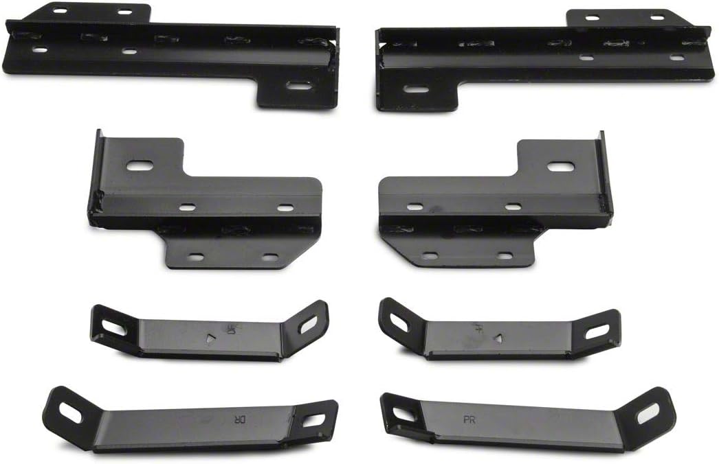 Black 3-Inch Side Step Bars P744