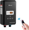 240V 6.5KW Tankless Instant Electric Water Heater with Remote Control Digital Display T340
