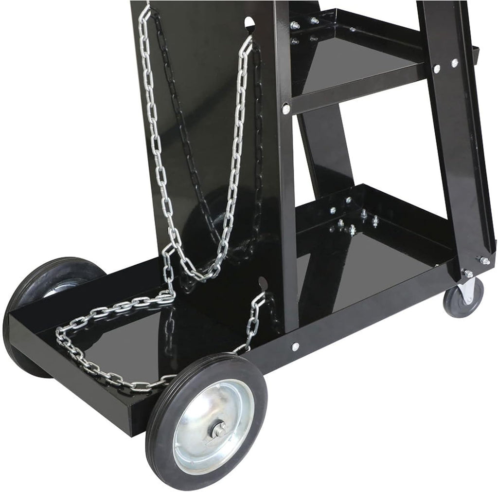Black Welding Cart without Drawer Z316