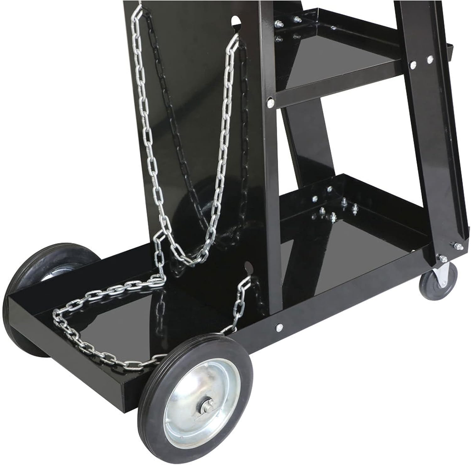 Black Welding Cart without Drawer Z316