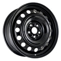 Black 15x6.5 Steel Wheel N704