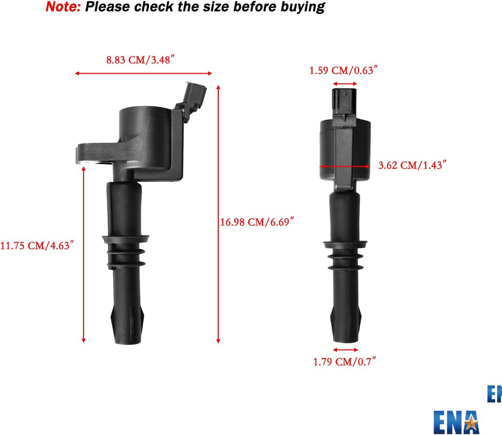 Set of 10 Ignition Coil Pack P5208