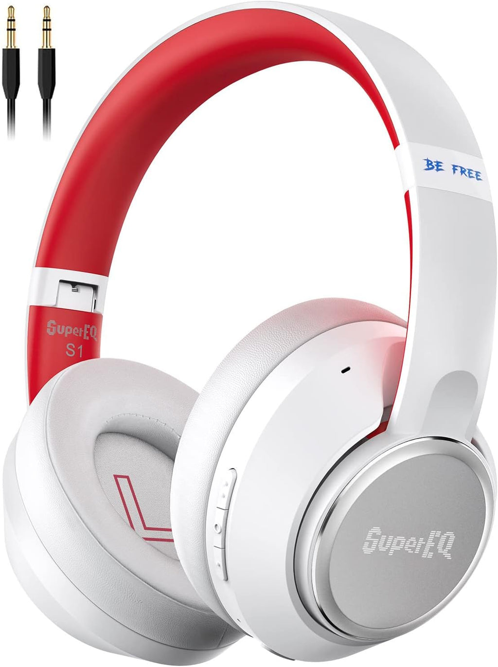 Hybrid Active Noise Cancelling Over Ear Bluetooth Headphones (Black) L64715
