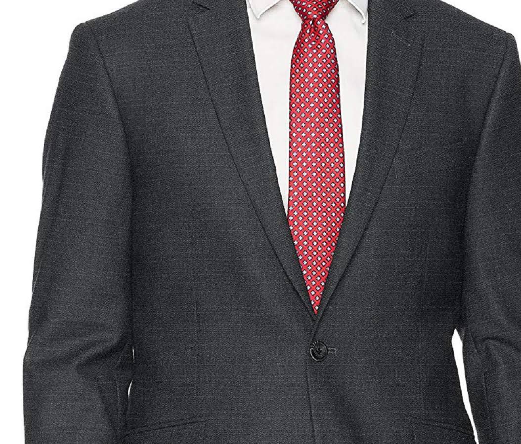 Slim-Fit Suit Gray 40r Q655188