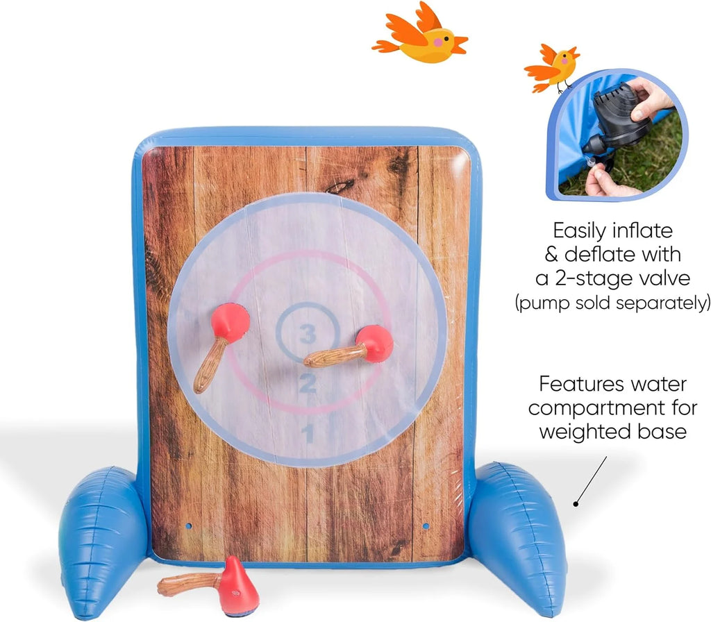 Inflatable Axe-Throwing and Ball-Toss Target Game K739