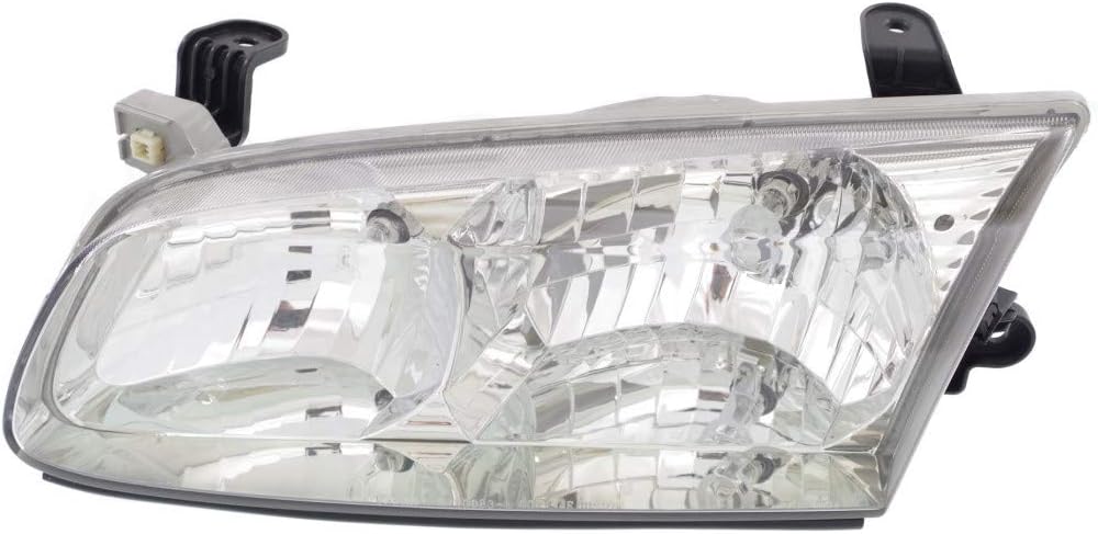 Driver Side Halogen Headlight for Toyota Camry 2000 2001, Pack of 2 B534499