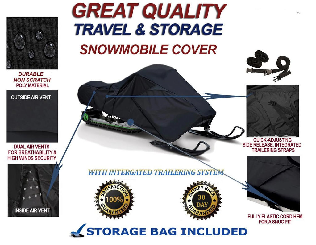 300D Snowmobile Travel and Storage Cover K983