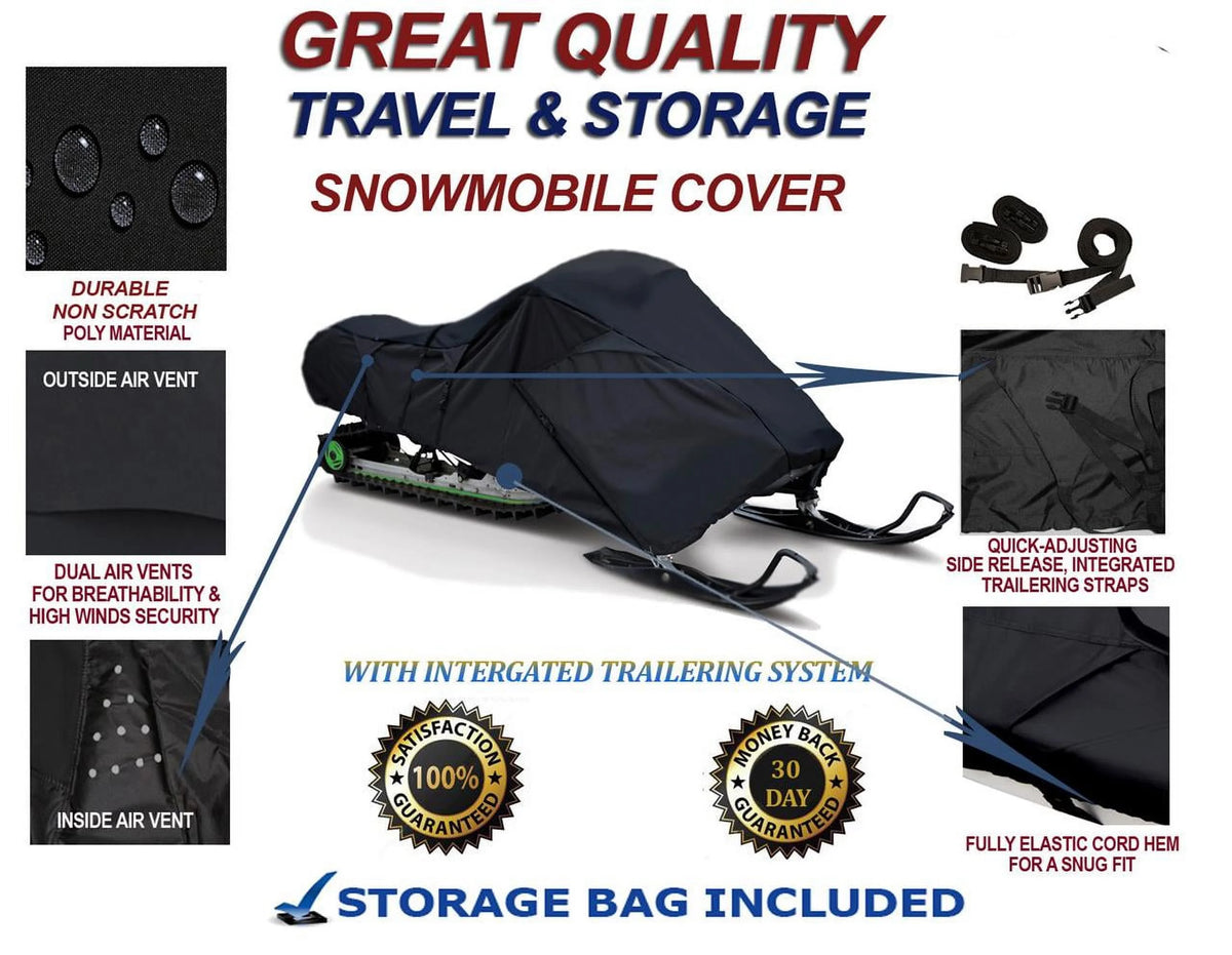 300D Snowmobile Travel and Storage Cover K983