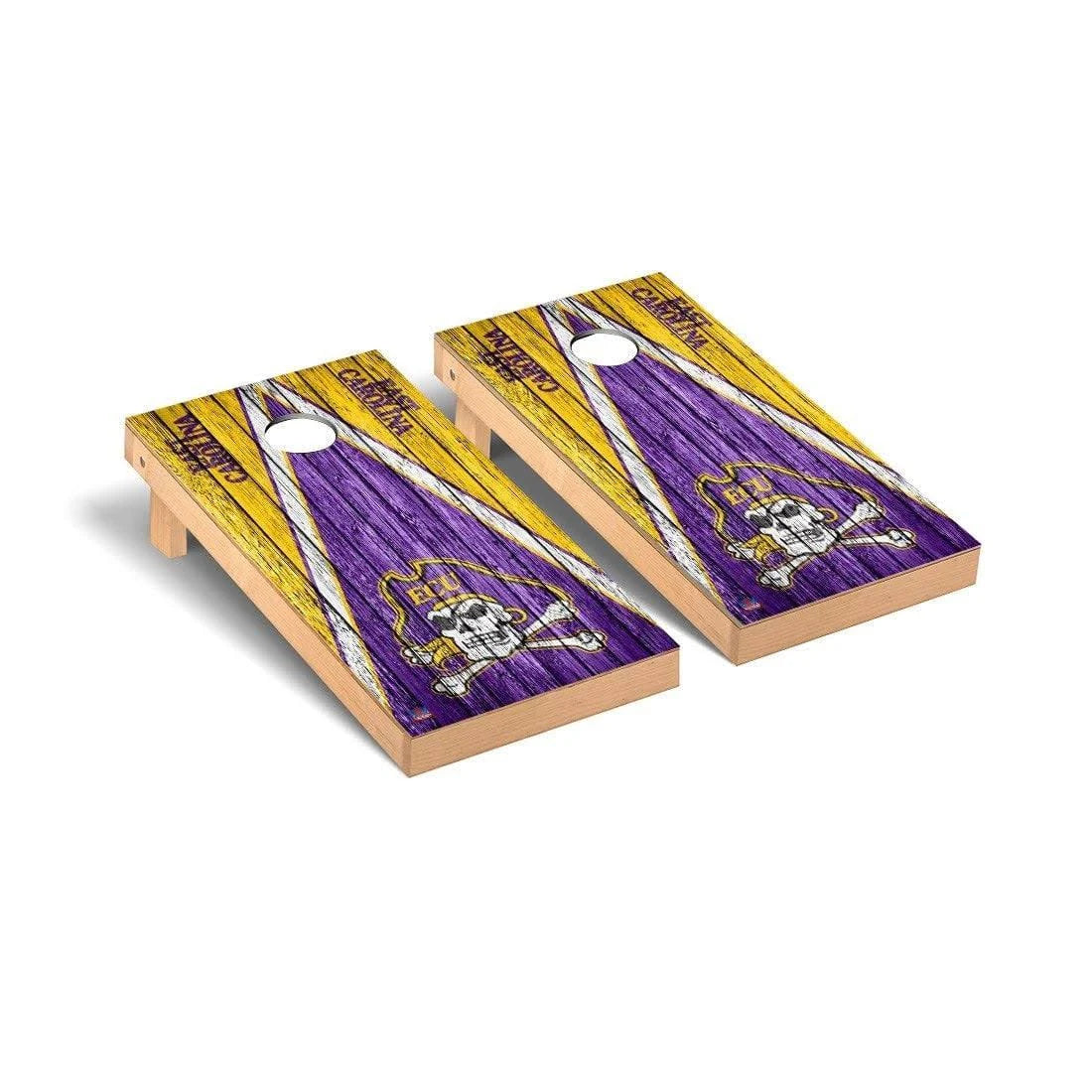 Weathered Triangle Cornhole Board Set M294