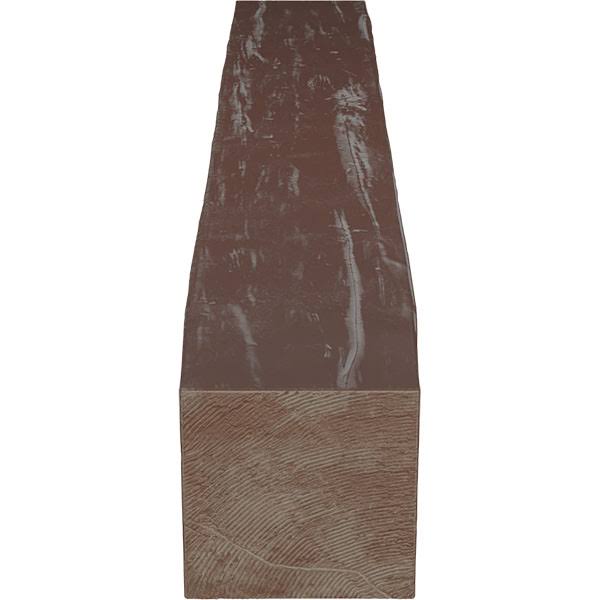 Aged Pecan Faux Wood Fireplace Mantel A248