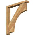 Rough Sawn Bracket with Offset Brace, Western Red Cedar E3250