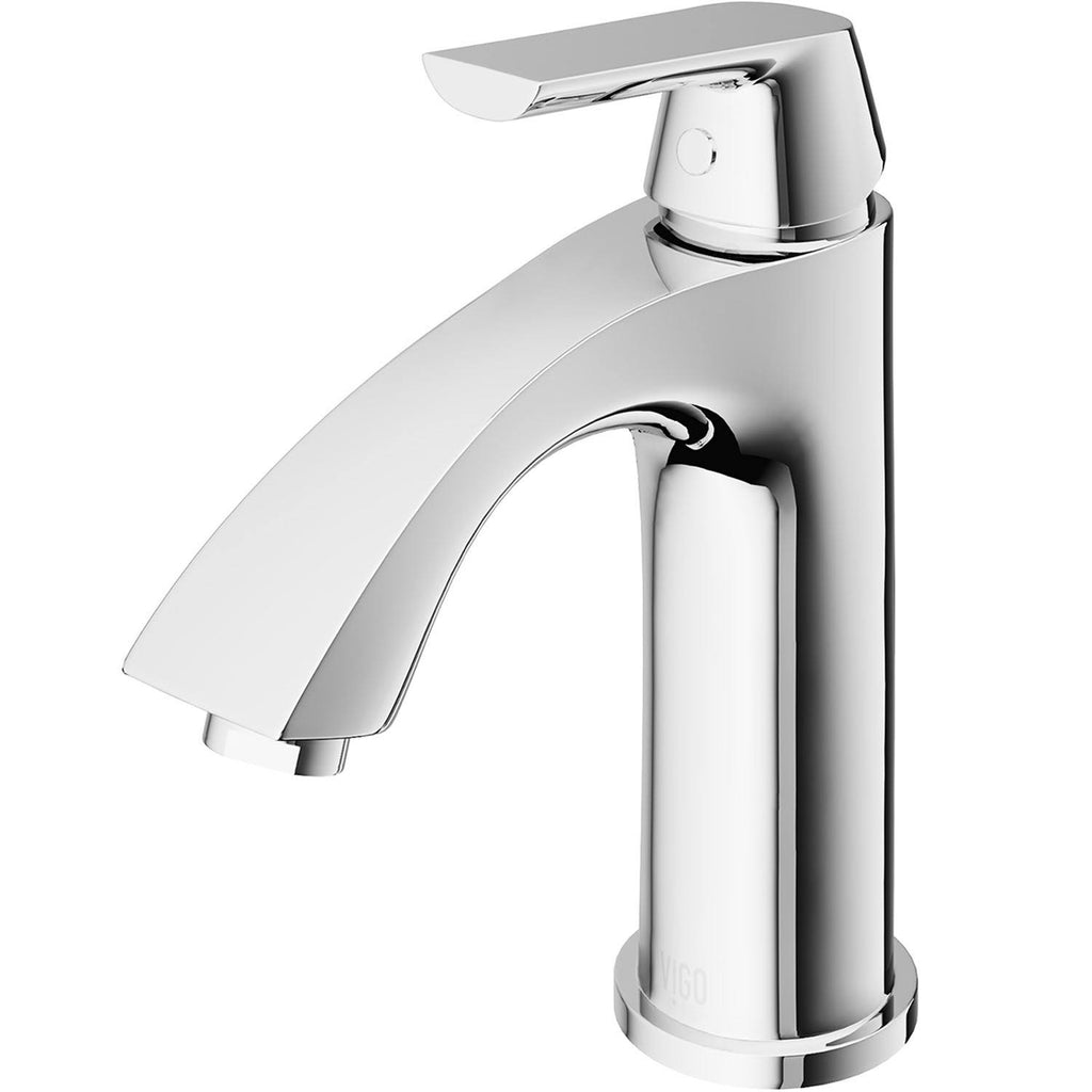 Chrome Single Hole Bathroom Faucet G10923