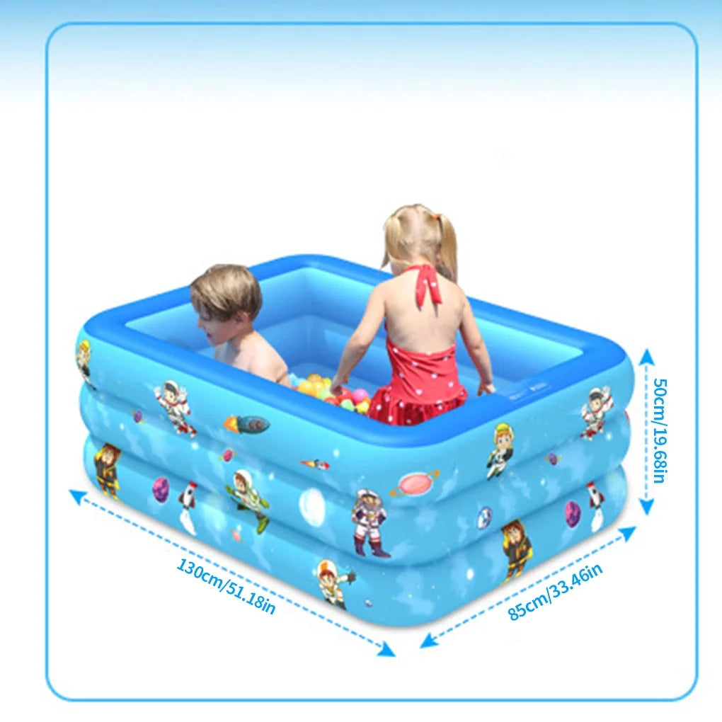 Large Children Cartoon Raft Swimming Pool O373