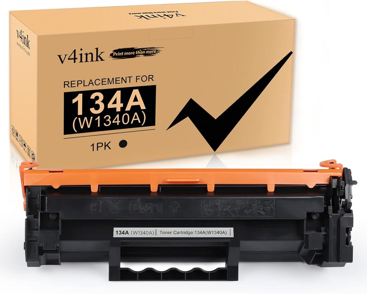 Compatible Toner Cartridge Replacement for HP 134A Black Pack of 2 S725067