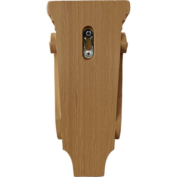 Small Acanthus Pilaster Wood Corbel, Cherry D7371