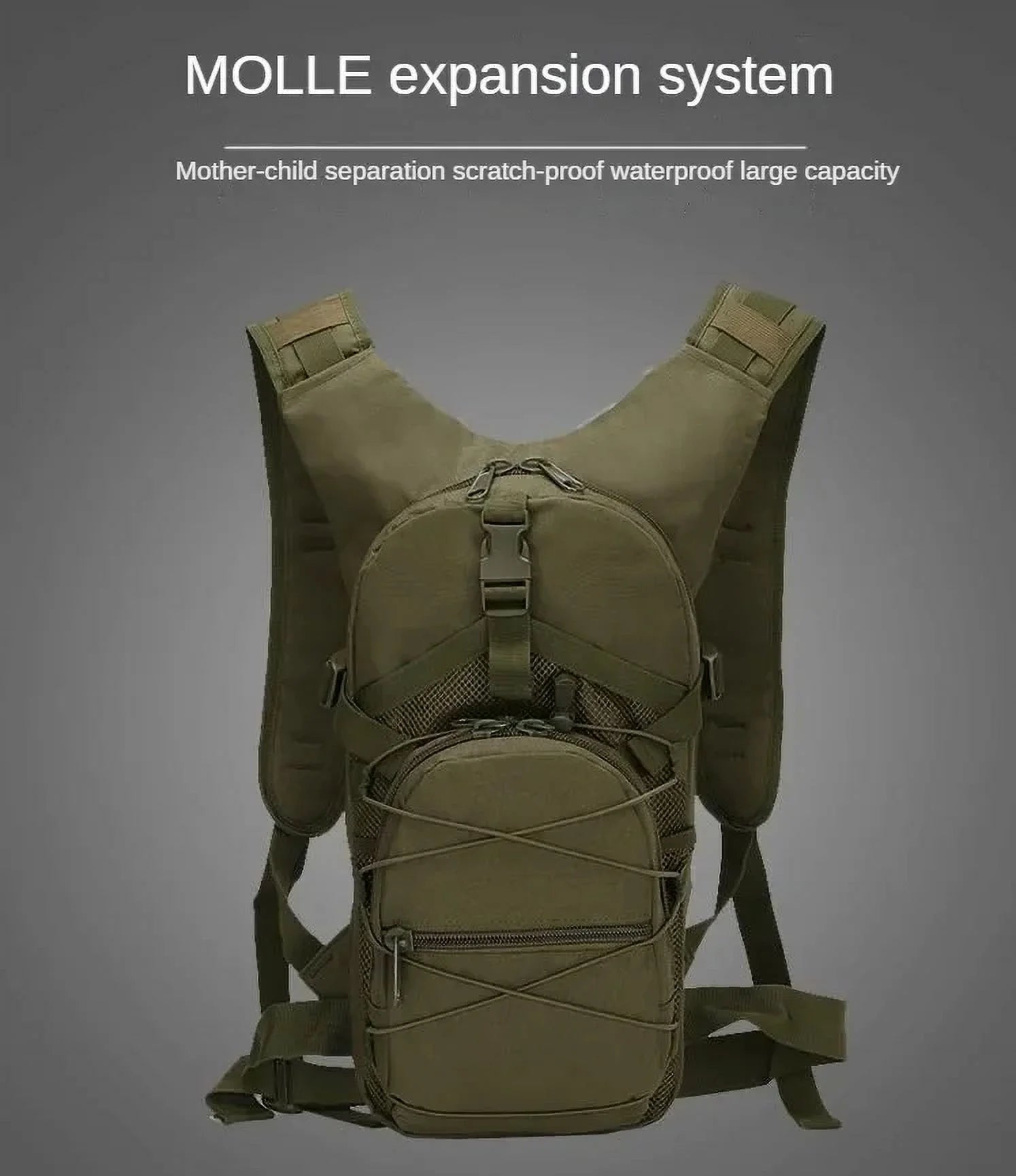 Molle Backpack Outdoor Sports Bicycle Backpacks Cycling Climbing Hiking Trekking Camping Bag S855992