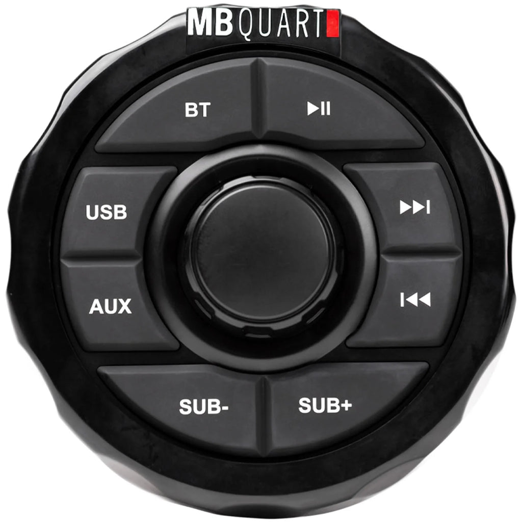 Marine Gauge Receiver with Bluetooth USB Aux and 6.5" Speakers K839993