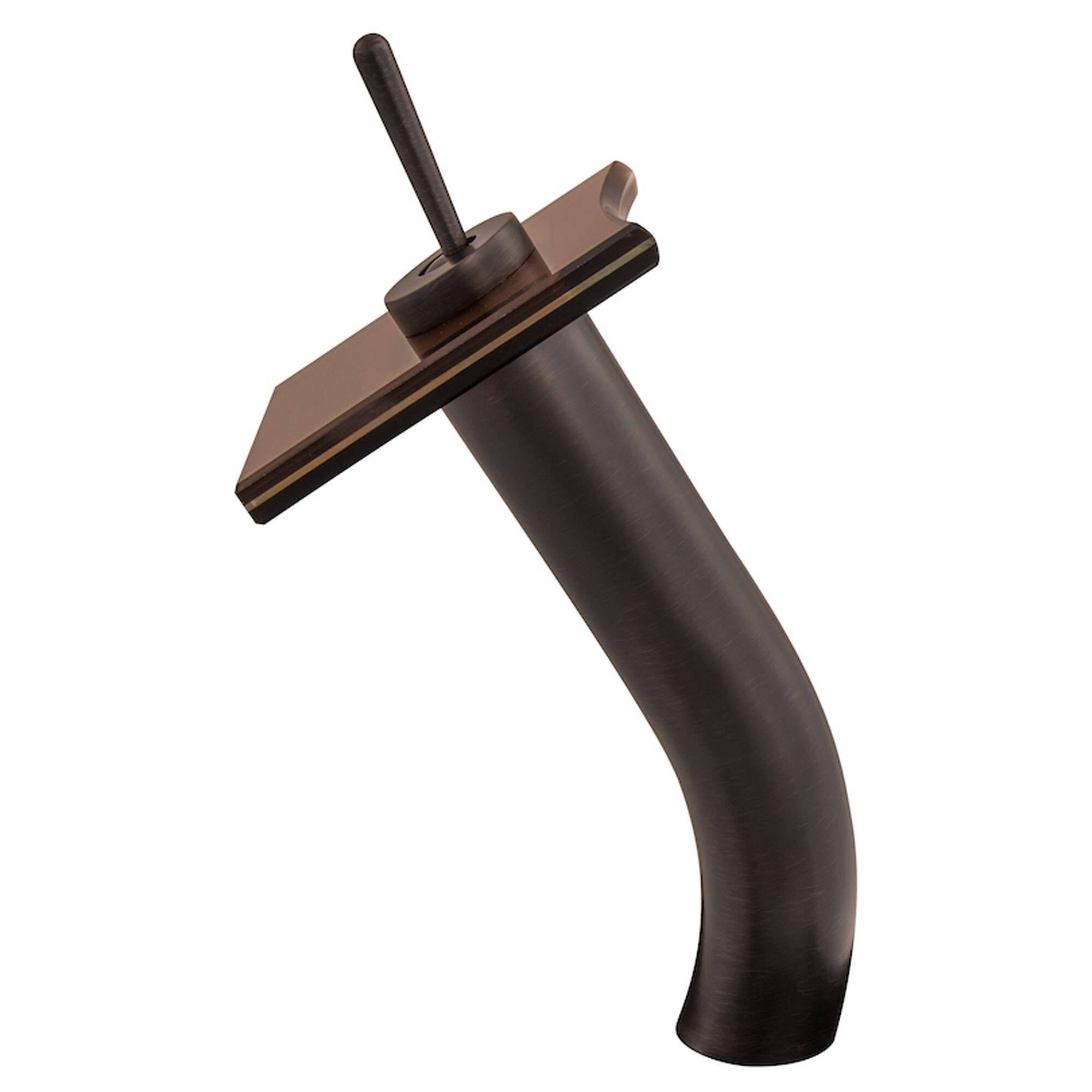 Oil Rubbed Bronze Waterfall Vessel Faucet O542593