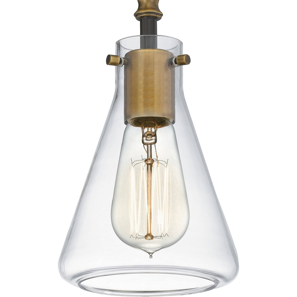3 Light Semi-Flush Mount Western Bronze C88607