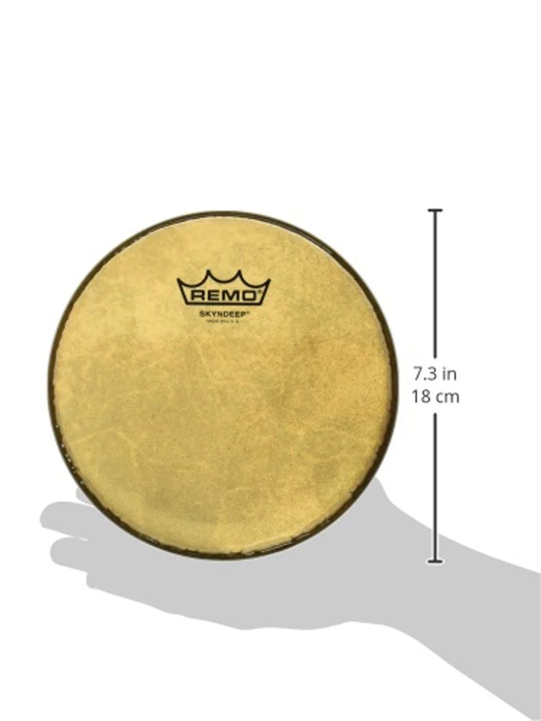 6.75" Calfskin Graphic Bongo Drumhead C325821