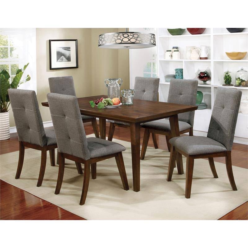 Walnut Rectangle Wood Dining Table G365817