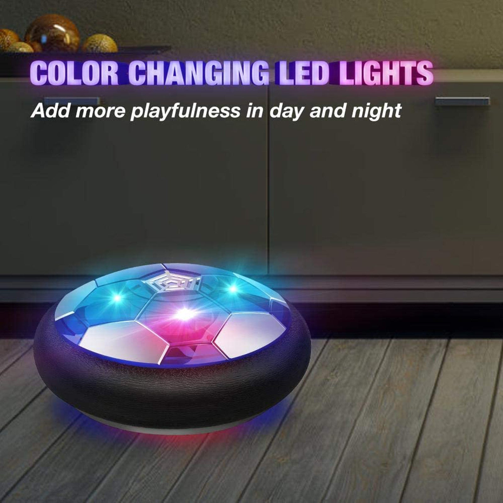 Hover Soccer Ball with Colorful LED Light T377455