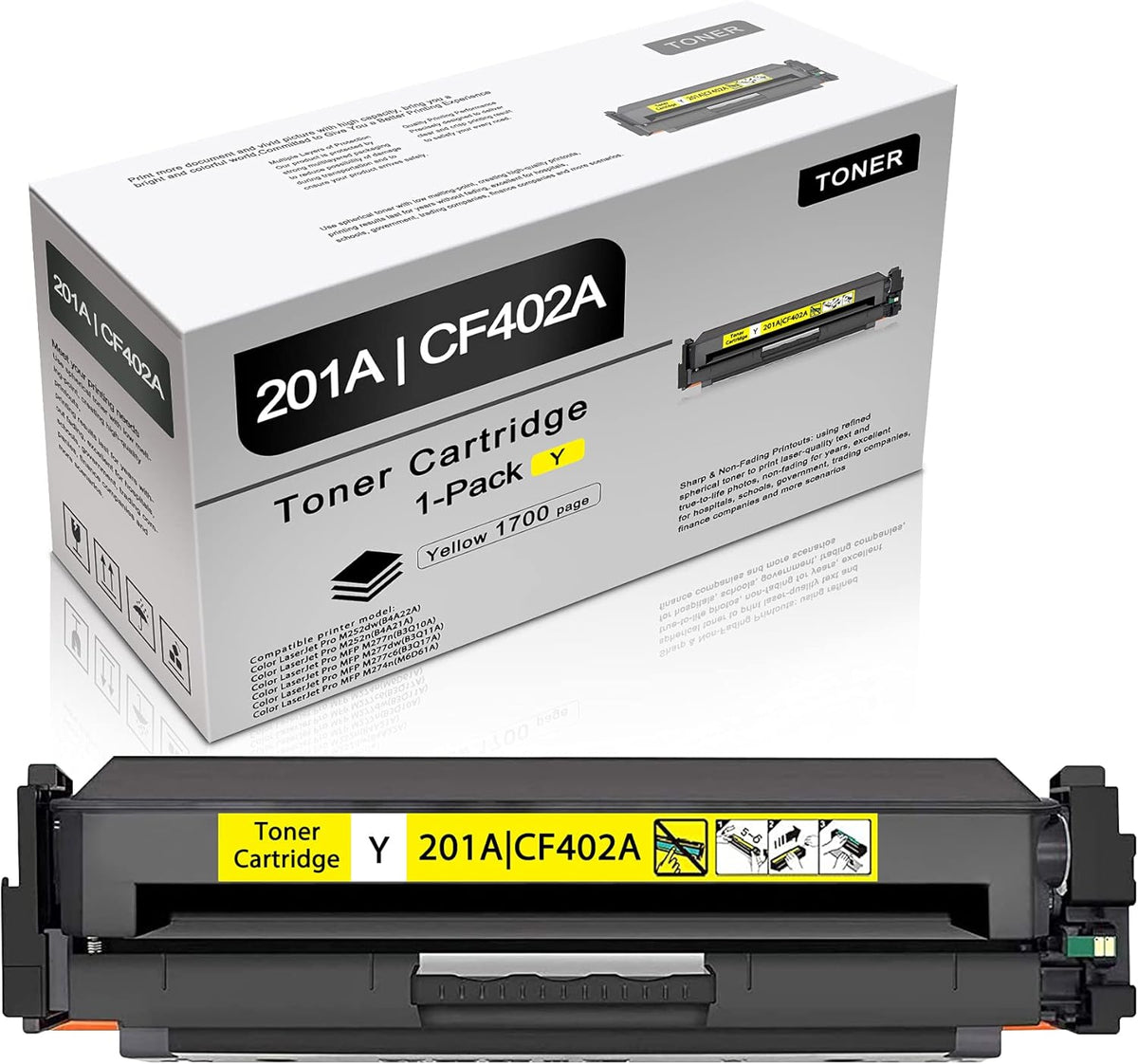 Yellow Toner Cartridge 1 Pack D468