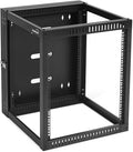 12U 4-Post Open Frame Wall-Mount Network Rack D599885