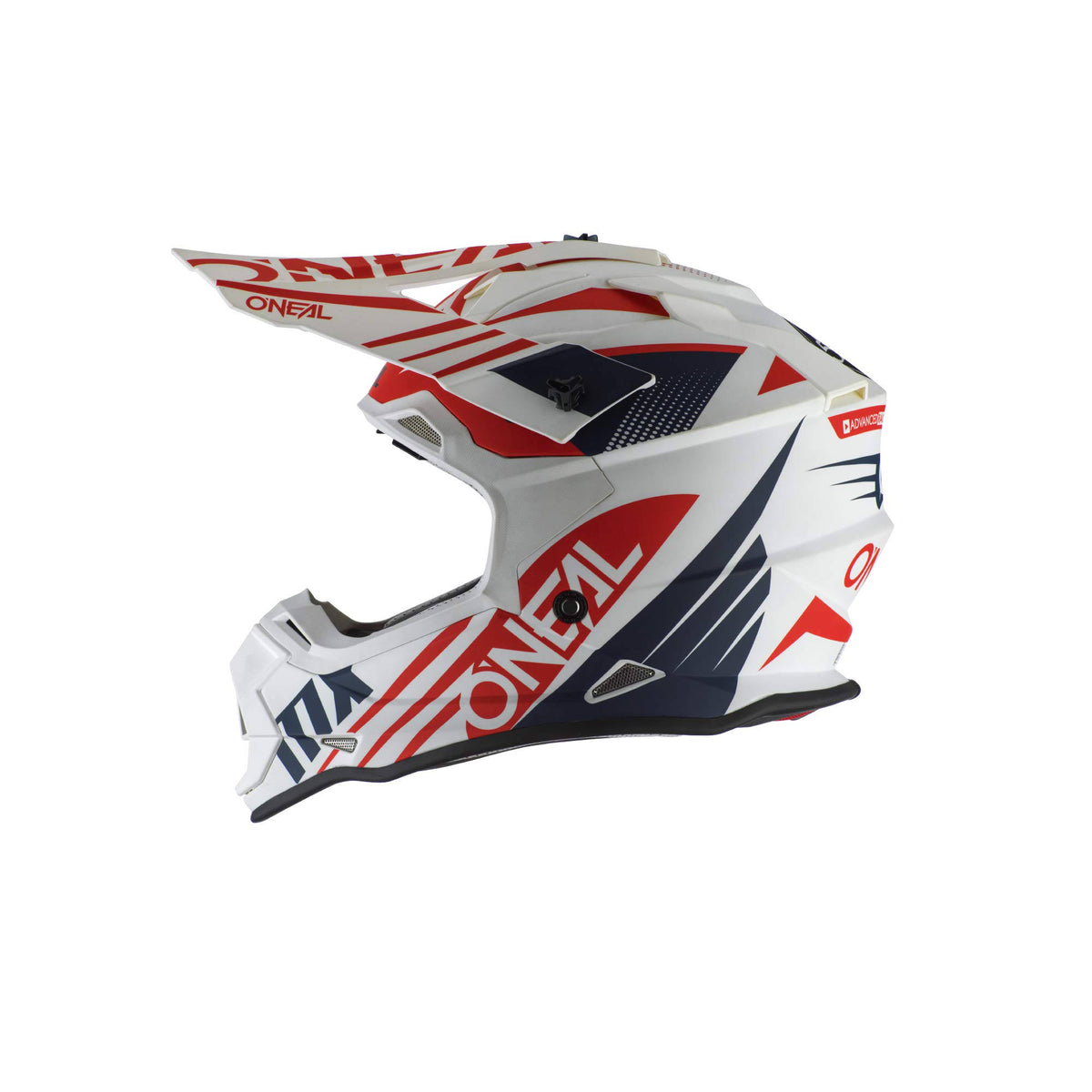 White/Blue/Red Racing Helmet P69683