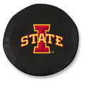 Black Vinyl Fitted Spare Car Tire Cover B7664
