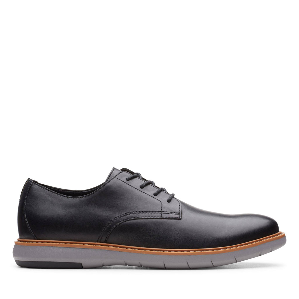 Clarks Draper Lace Black Leather Size 8.5 Medium W744