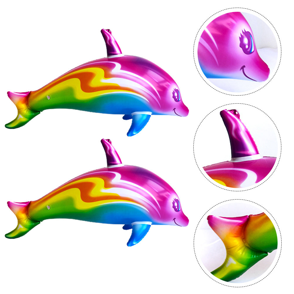 2pcs Inflatable Dolphin Toys T60824