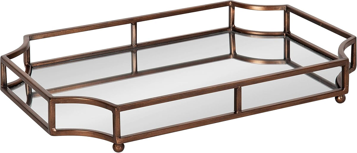 Gold Metal Decorative Tray C423227
