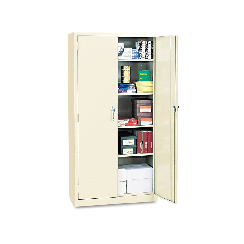 Putty High Storage Cabinet with Adjustable Shelves I662