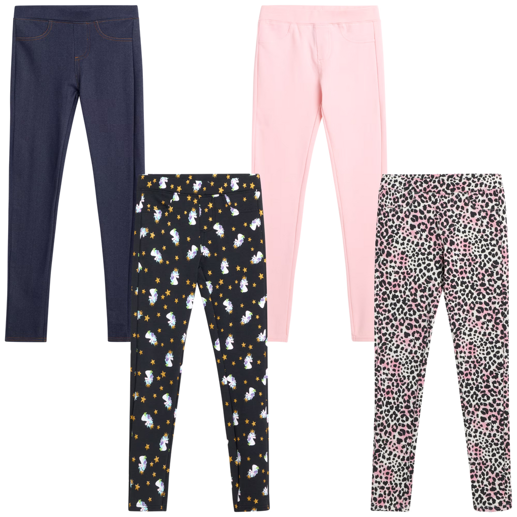 4 Pack Girls Leggings X451812