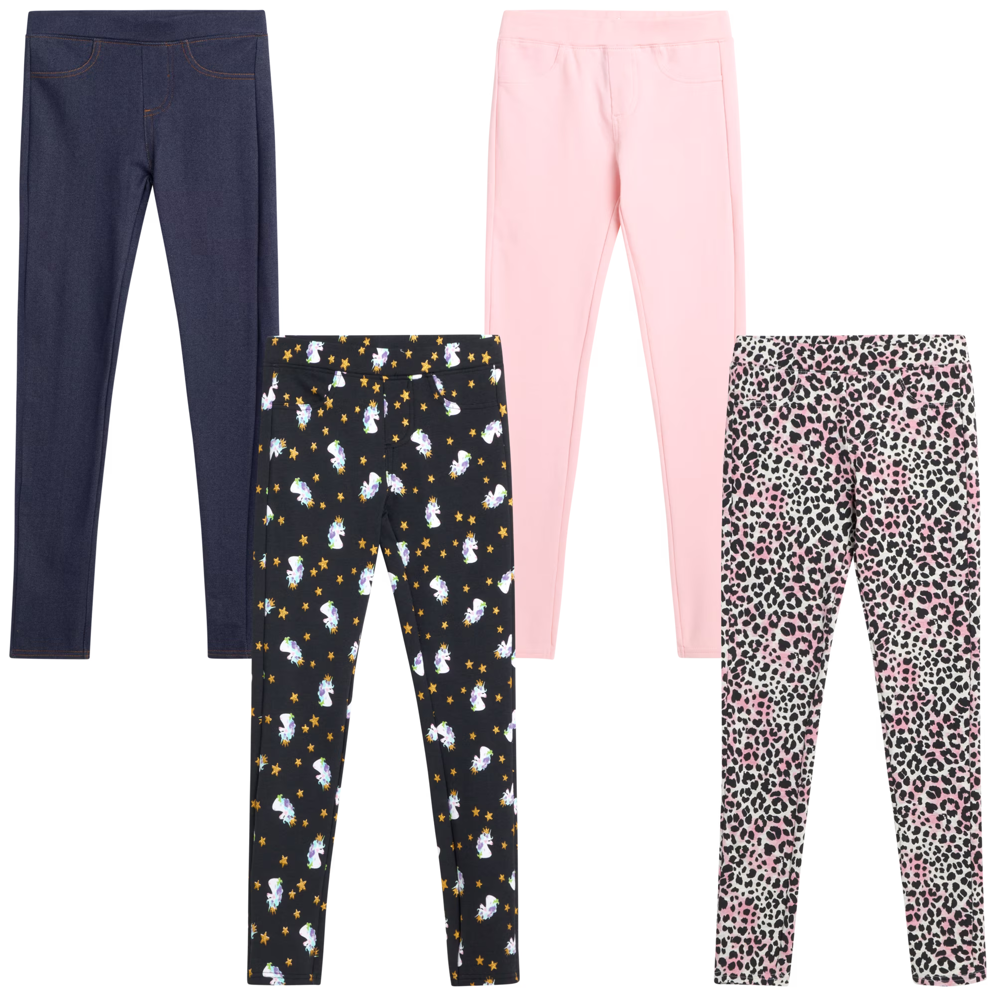 4 Pack Girls Leggings X451812