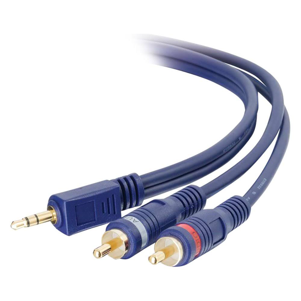 25 ft 3.5mm Stereo Male to Two RCA Stereo Male Y-Cable L637841