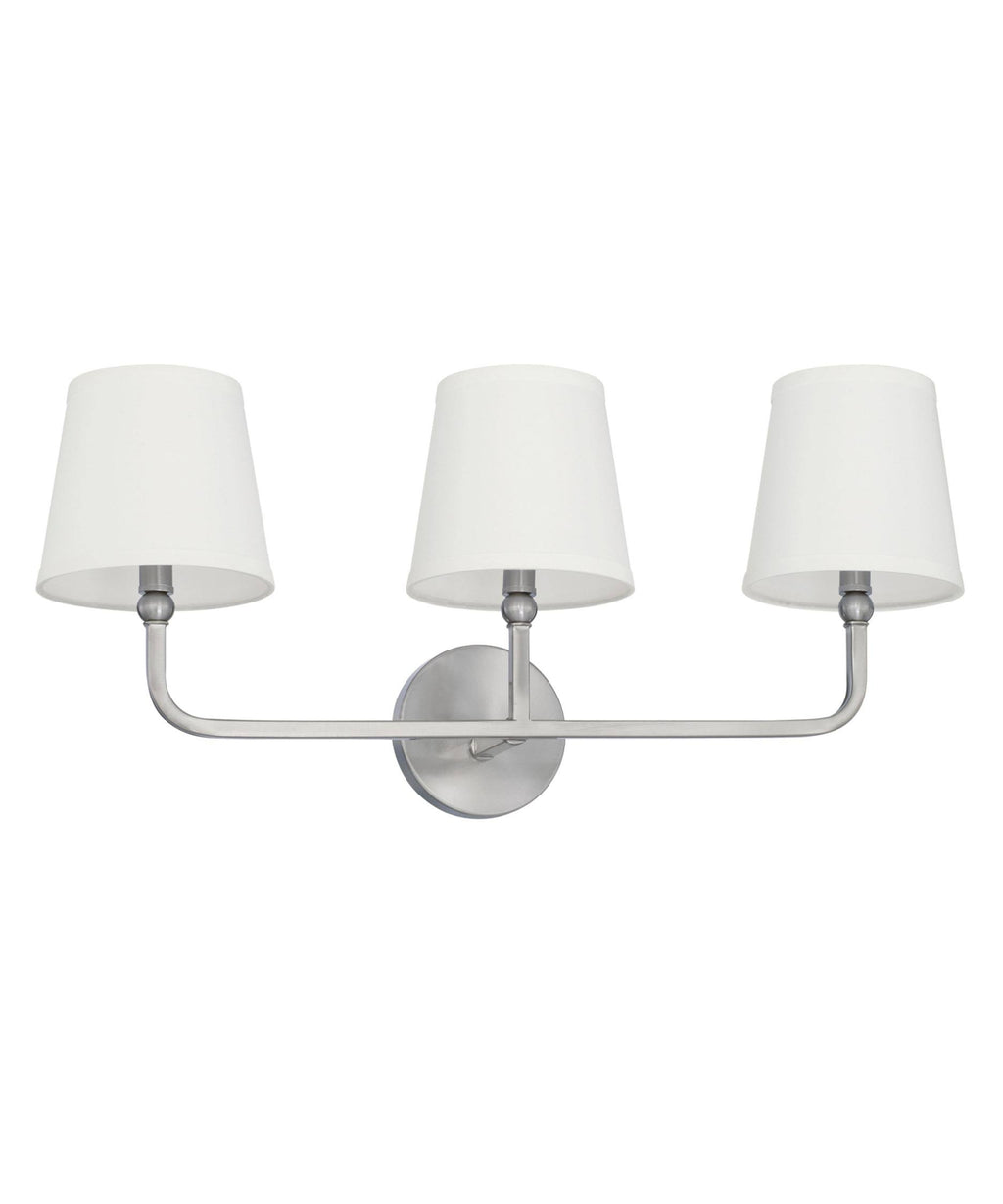 3 Light Vanity Brushed Nickel O2120
