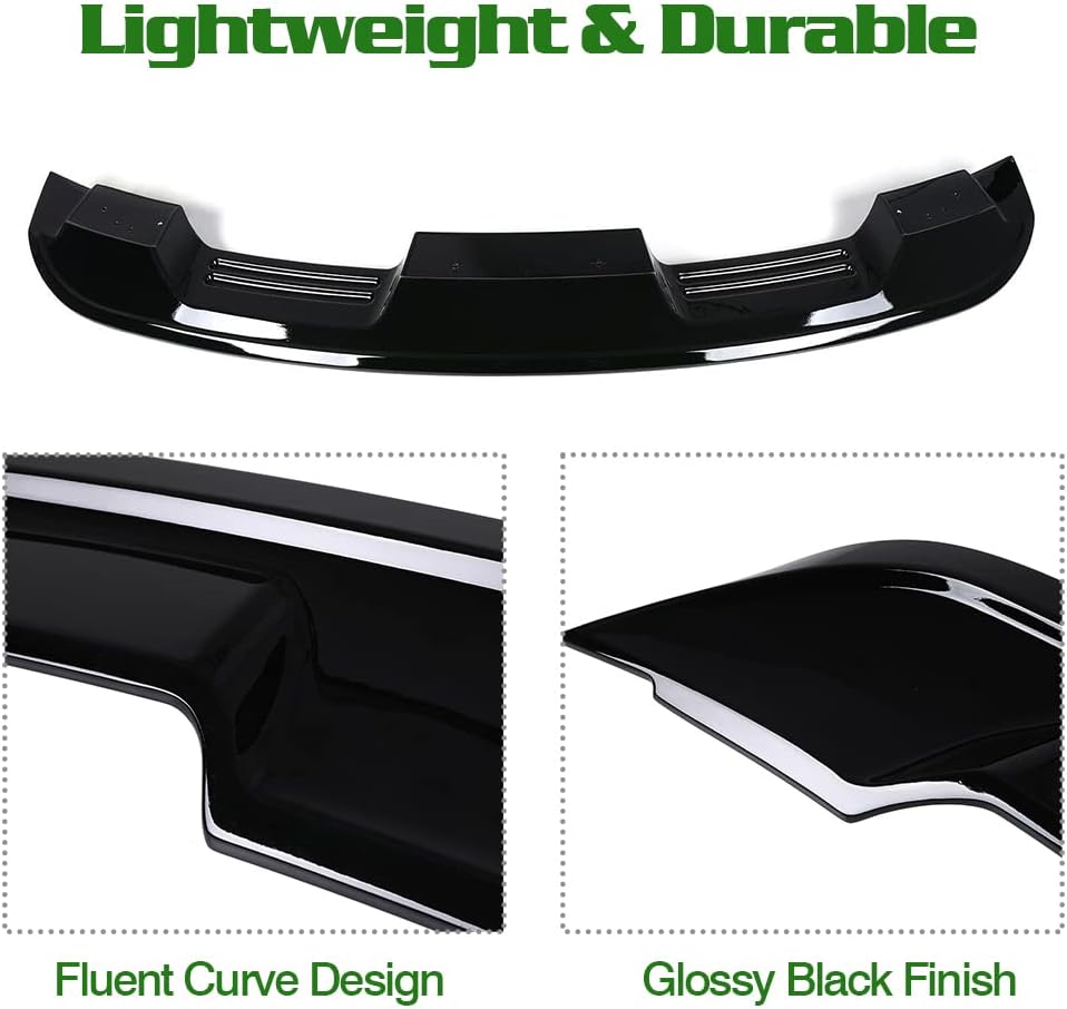 Glossy Black Trunk Spoiler Wing K83444