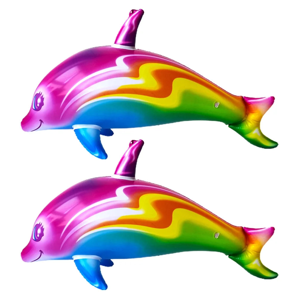2pcs Inflatable Dolphin Toys T60824
